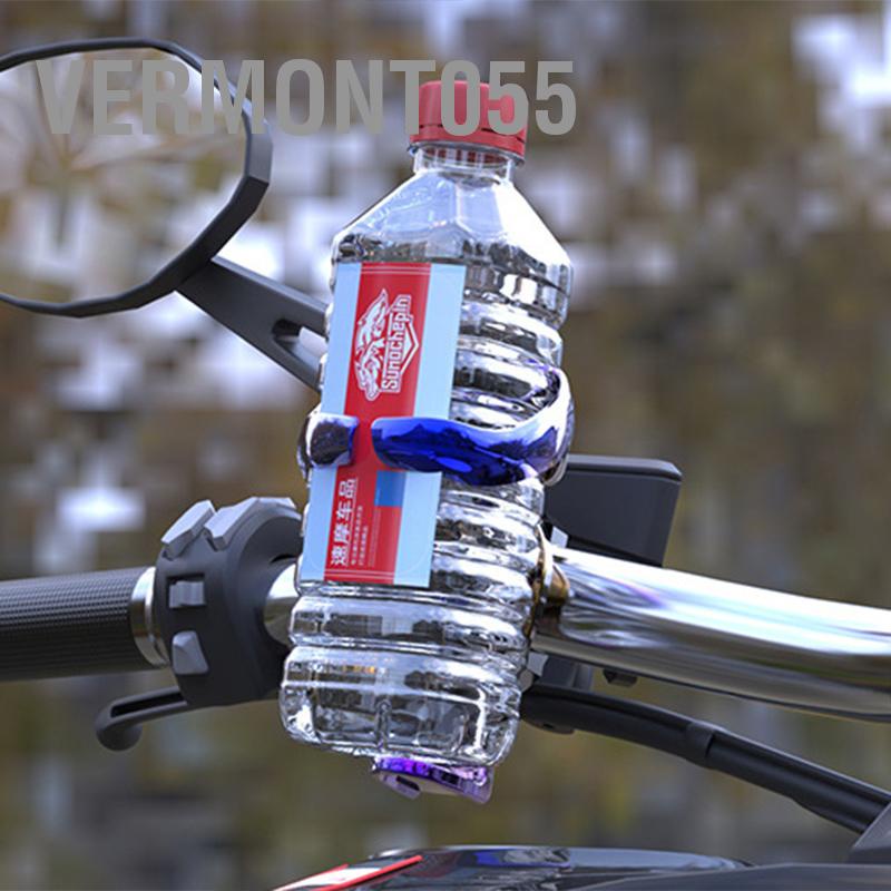 Vermont055 Giá đỡ chai xe máy Có thể gập lại Ổn định Chống mài mòn Nhẹ Xe đạp ABS cốc
