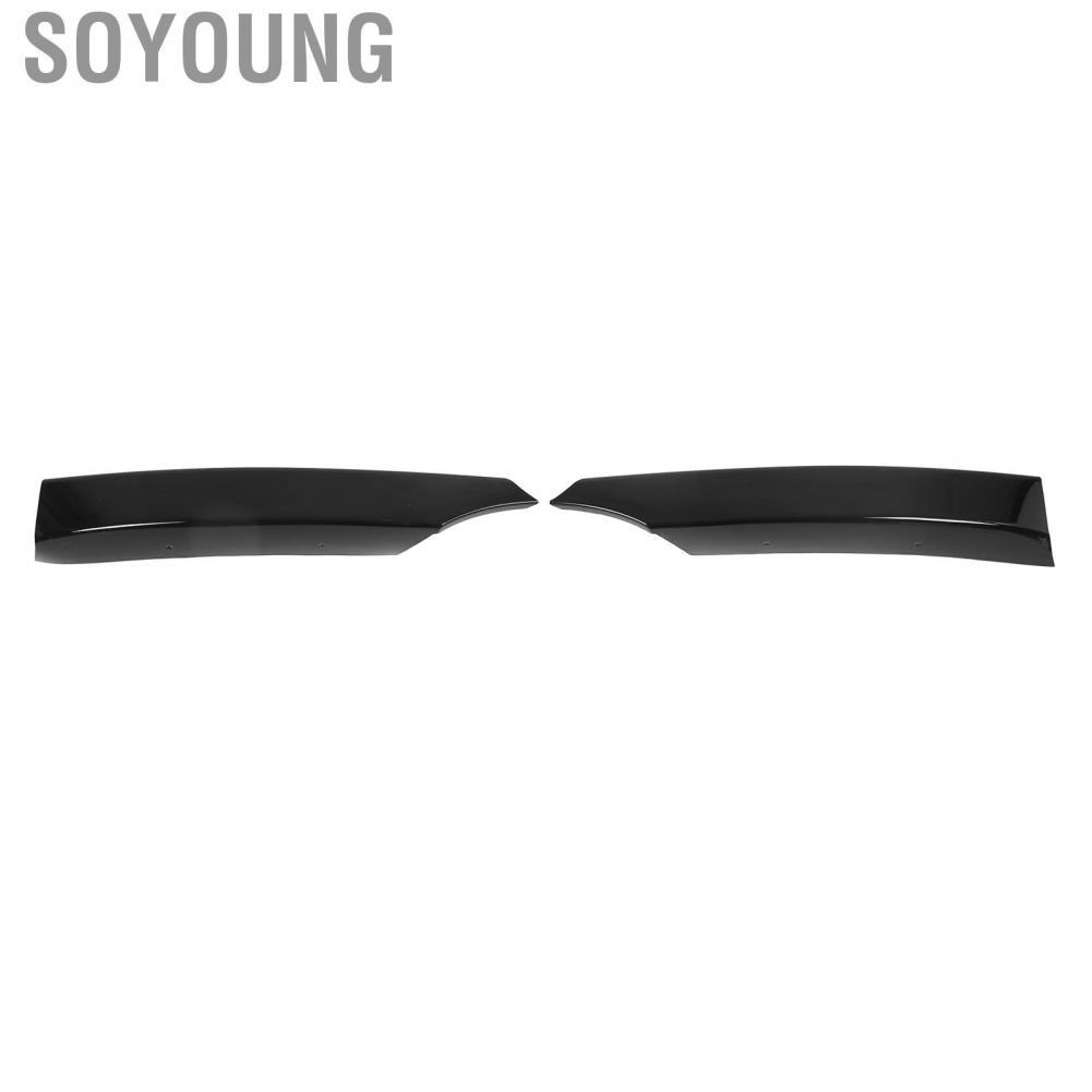Soyoung Front Bumper Lip Spoiler Anti Crack Diffuser Aerodynamic  for Cars