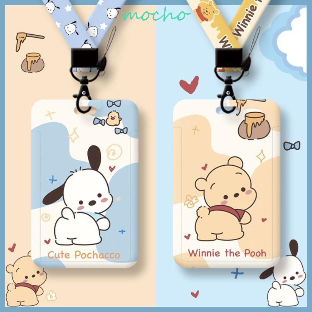 Vỏ Bọc Thẻ ID / Móc Khóa Hình Winnie the Pooh Dễ Thương