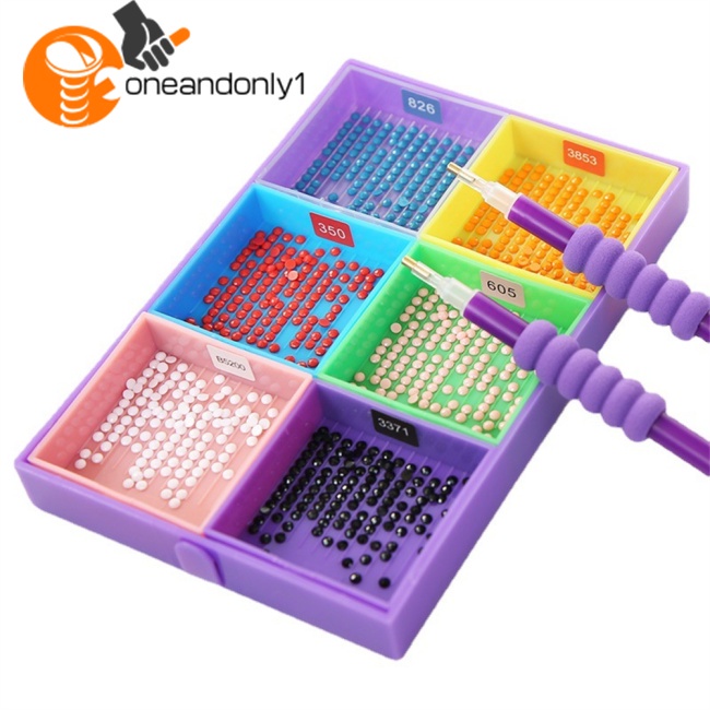 Bộ Dụng Cụ Làm Tranh Đính Đá Diy Đa Năng Dành Cho Người Mới Bắt Đầu