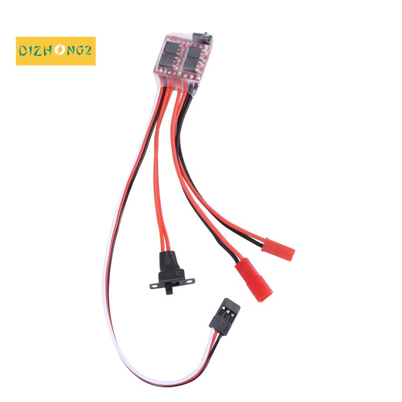 Bộ Điều Khiển Tốc Độ Động Cơ Chổi Than 20A ESC Cho Xe Hơi, Xe Tải,