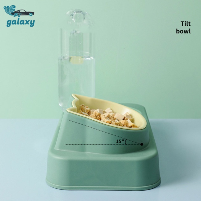 Galaxy Bát Đựng Thức Ăn 3 Trong 1 Chống Nghẹn Cho Thú Cưng