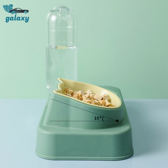 Galaxy Bát Đựng Thức Ăn 3 Trong 1 Chống Nghẹn Cho Thú Cưng