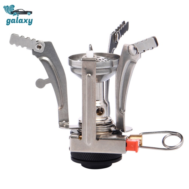 Galaxy Bếp Gas Mini Bằng Thép Không Gỉ Có Thể Gấp Gọn Tiện Dụng Khi Đi Cắm Trại
