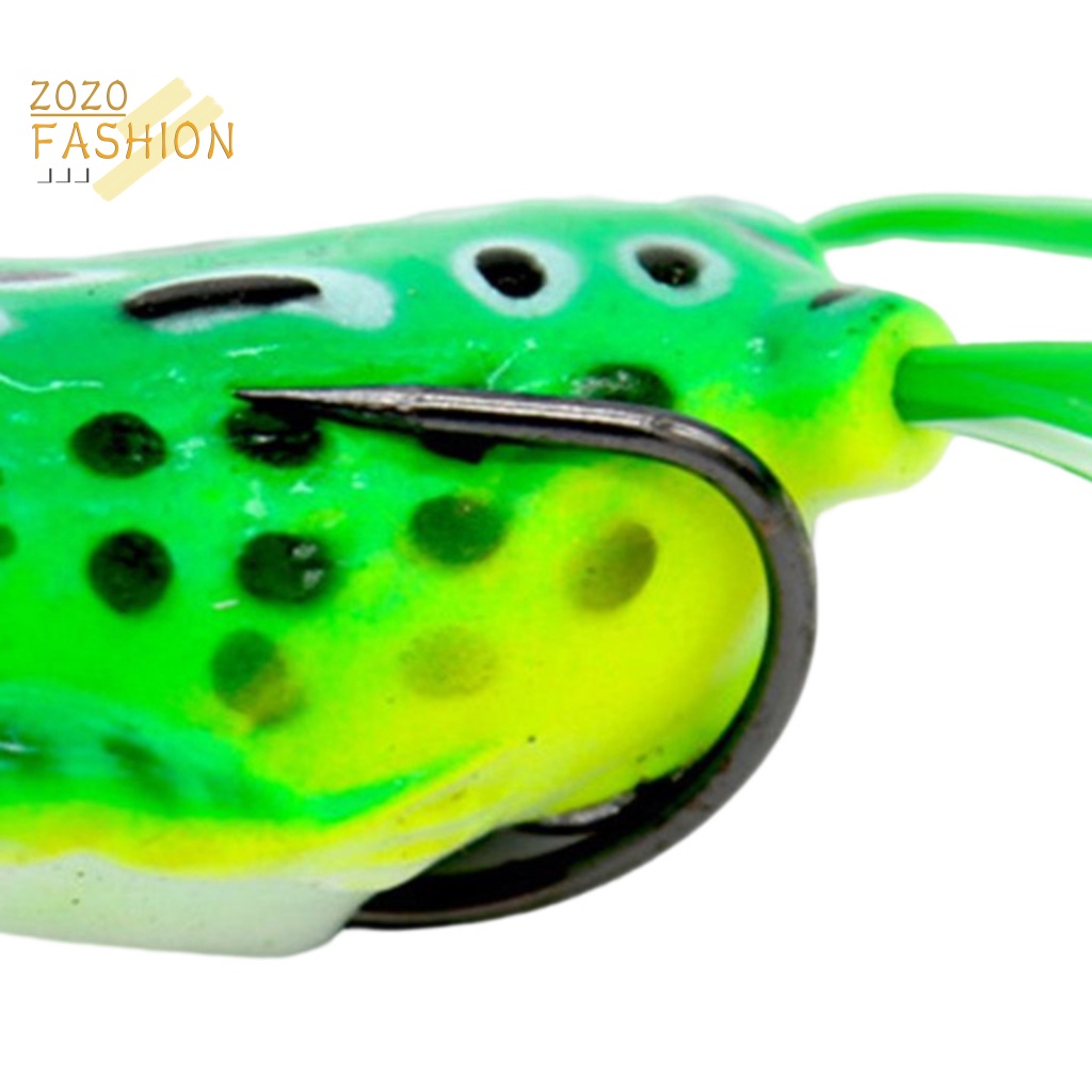 Zzf- Mồi Câu Cá Giả Màu Đen Siêu Bền Chắc Đơn Giản