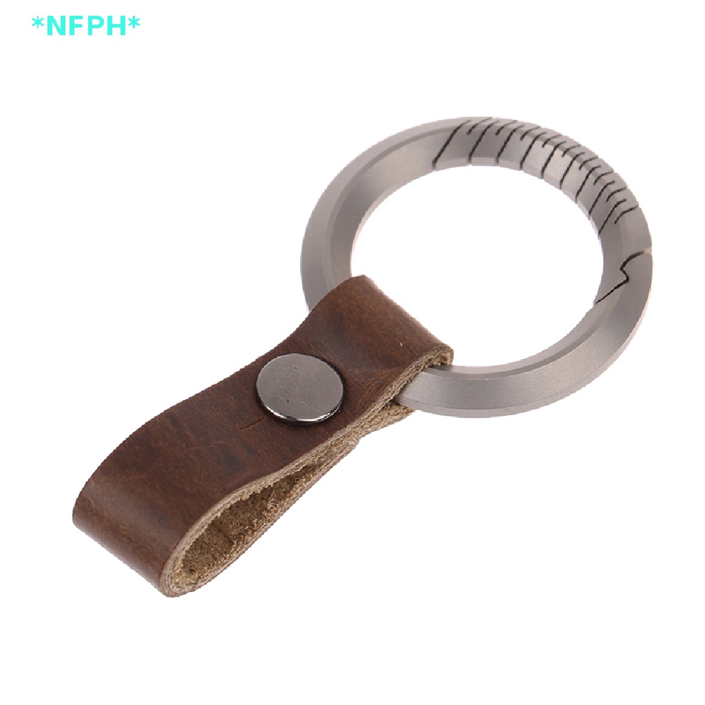 Móc Khóa Thắt Lưng Da Bằng Hợp Kim Titan NFPH &gt; Dụng Cụ Ngoài Trời Mới