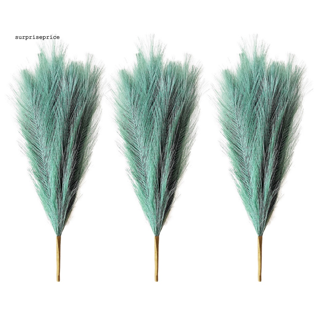 Set 3 Nhánh Cây Nhân Tạo 5 Nhánh Nhiều Màu Sắc Trang Trí Phòng Khách / SPA