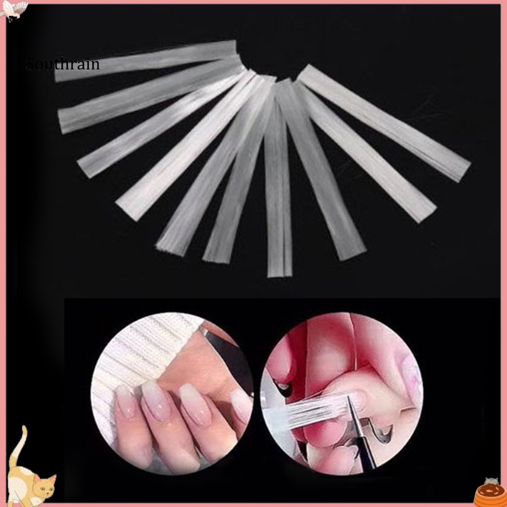 Set 10 Sợi Thủy Tinh Nối Dài Móng Chuyên Dụng