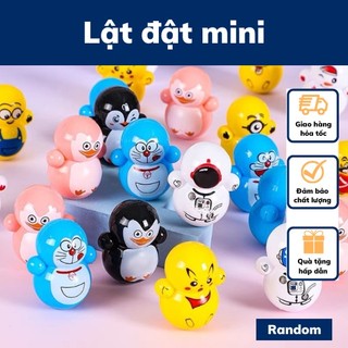 Lật Đật mini đồ chơi trẻ em Hình Squid Game Minion Doaremon Dễ Thương Đáng Yêu Đồ Chơi Cho Bé