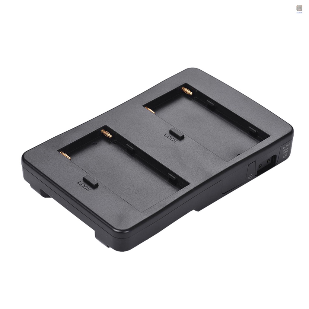 Tấm Chuyển Đổi Pin F2-BP NP-F F970 F750 F550 Thay Thế Cho Máy Ảnh 5D2 5D3 DSLR