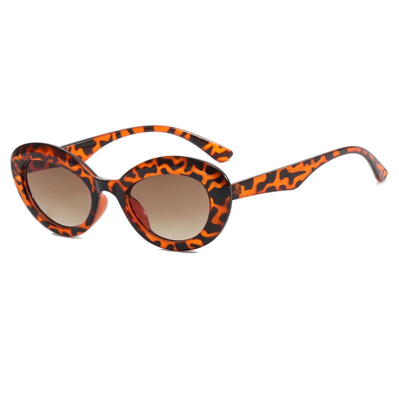 (AIMURUSI) COD Kính Mát Hình Oval Phong Cách Âu Mỹ Thời Trang Cho Nữ