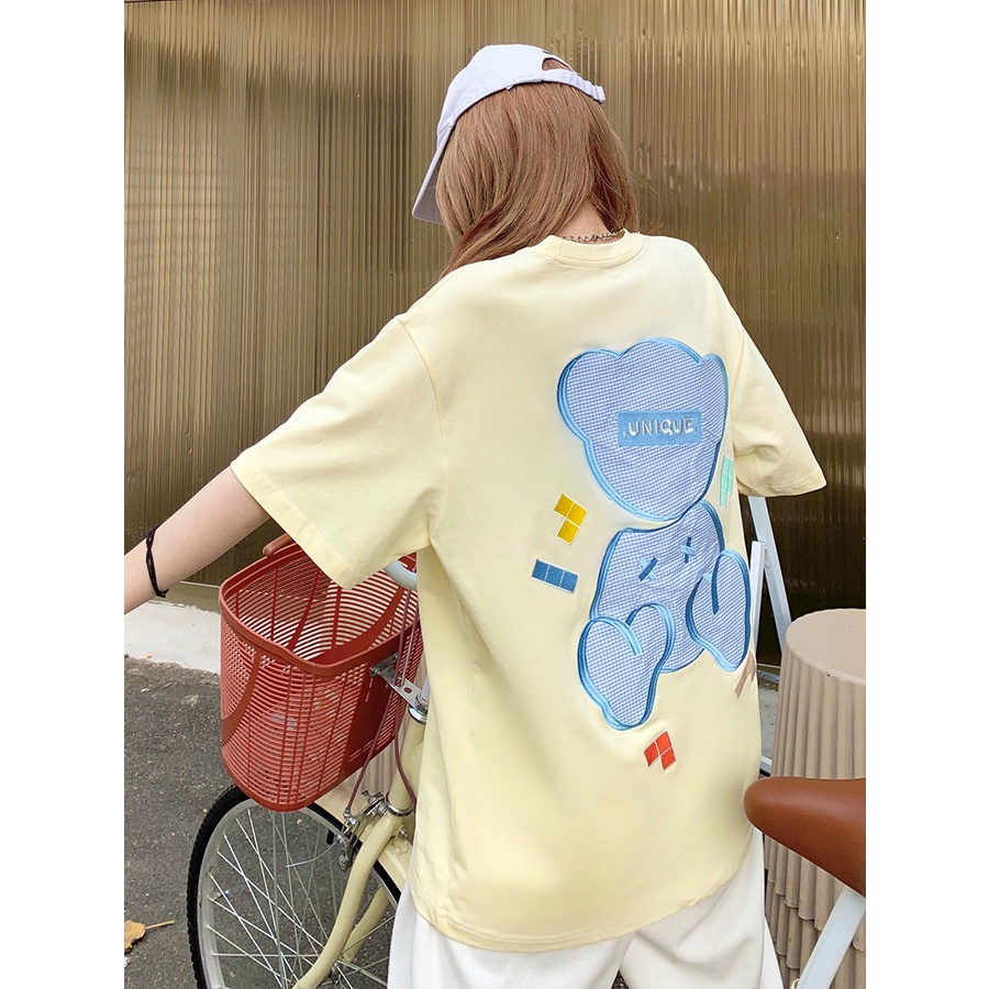 Áo Thun Tay Ngắn NRVP 2023 In Họa Tiết Phong Cách Hàn Quốc Mới Lạ