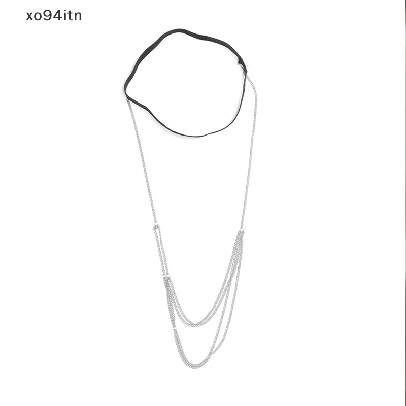 Chuỗi Dây Tua Rua Đeo Đùi Nhiều Lớp Co Giãn Có Thể Điều Chỉnh Phong Cách Quyến Rũ