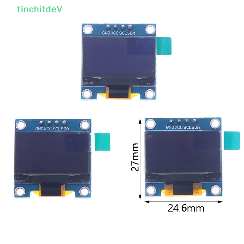 Mô Đun Hiển Thị Màn Hình OLED IIC 0.96 inch Màu Trắng OLED 128X64 I2C