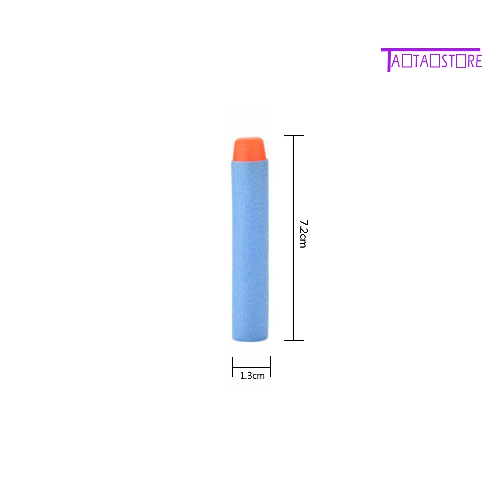 Set 100 Viên Đạn Bằng EVA Đầu Tròn 7.2cm Chuyên Dụng Cho Phi Tiêu N-strike