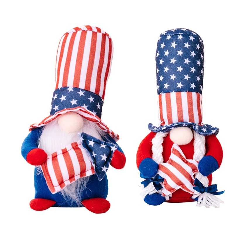 YU Ngày Độc Lập Gnomes Sang Trọng Scandinavia Tomtes Sọc Thụy Điển Gnomes