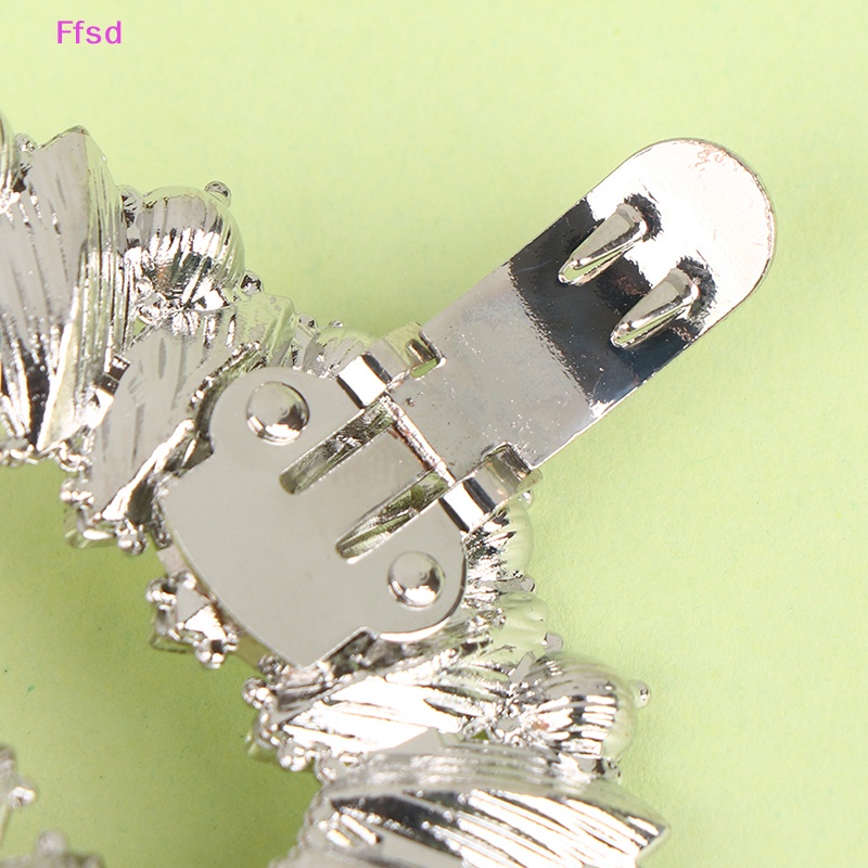 1 Kẹp Đính Đá Trang Trí Giày Cao Gót Cho Cô Dâu