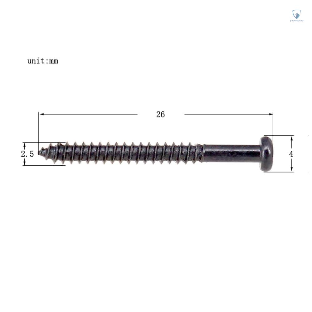 Bộ 8 Ốc Vít Kim Loại Chiều Cao 2.5 * 26mm Chuyên Dụng Cho Đàn Guitar Điện