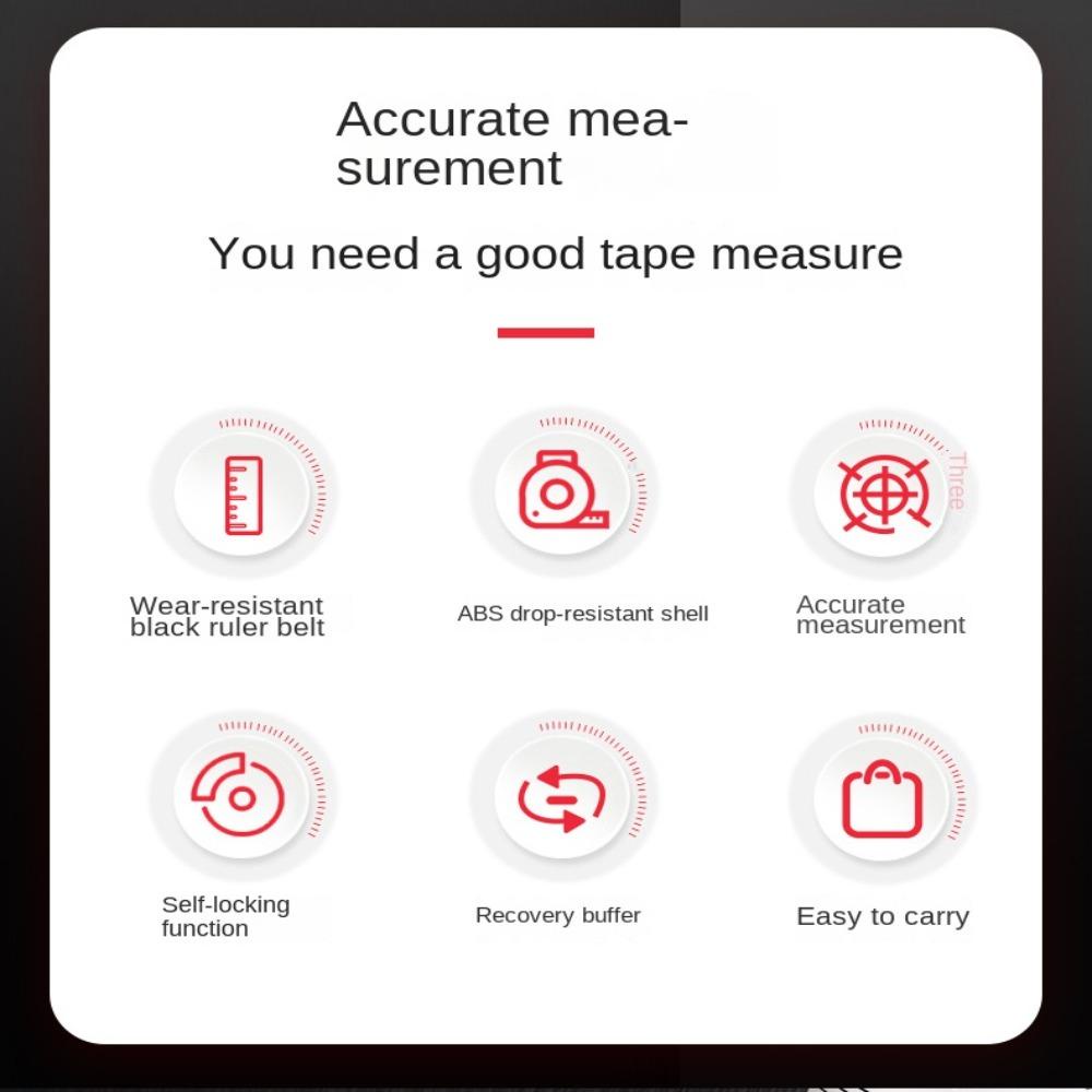 Thước Đo Đa Năng Độ Chính Xác Cao 3 / 5 / 7.5 / 10M