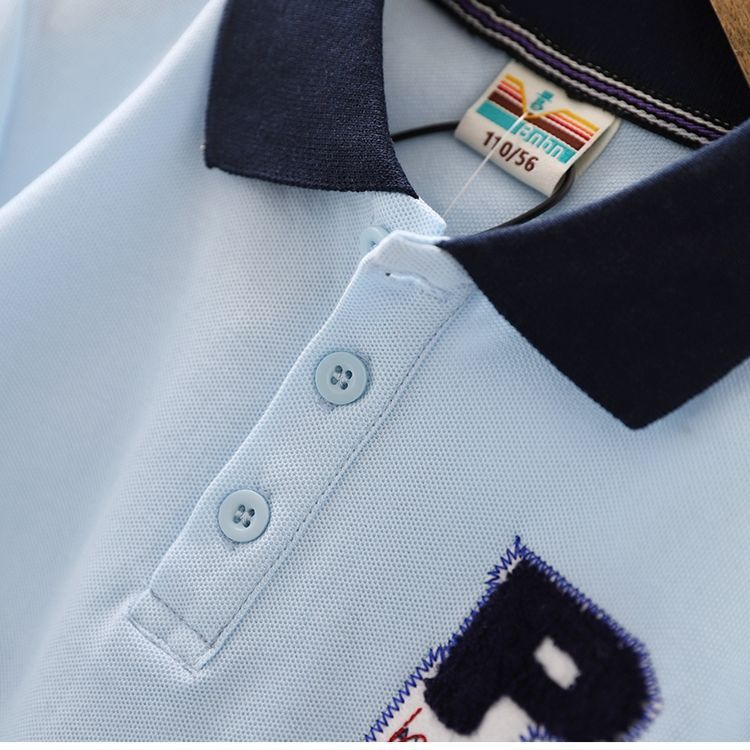 Áo Thun polo Tay Ngắn Thời Trang Mùa Hè Mới Dành Cho Bé Trai 3-5 - 8-10 - 12-13 Tuổi