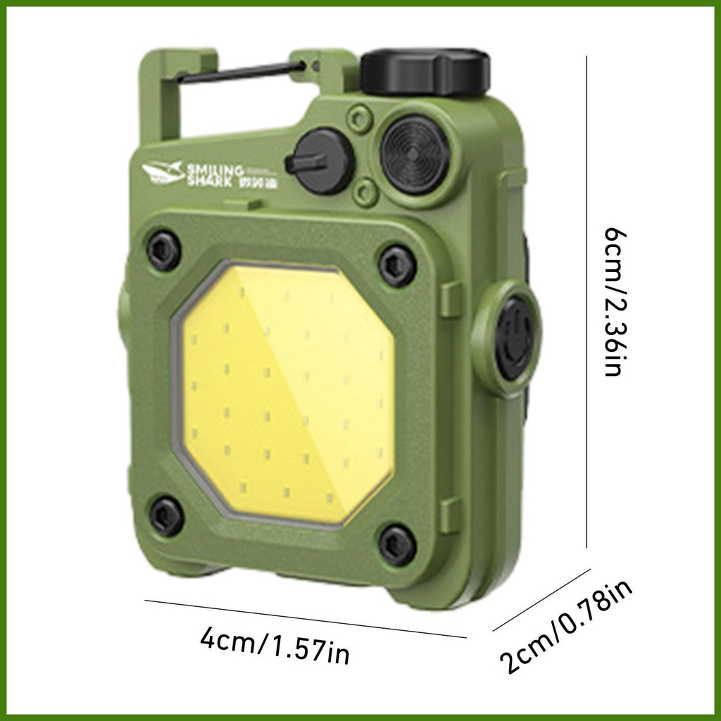 Móc Khóa Đèn Pin Cobs 800lm Mini Bỏ Túi Tiện Dụng