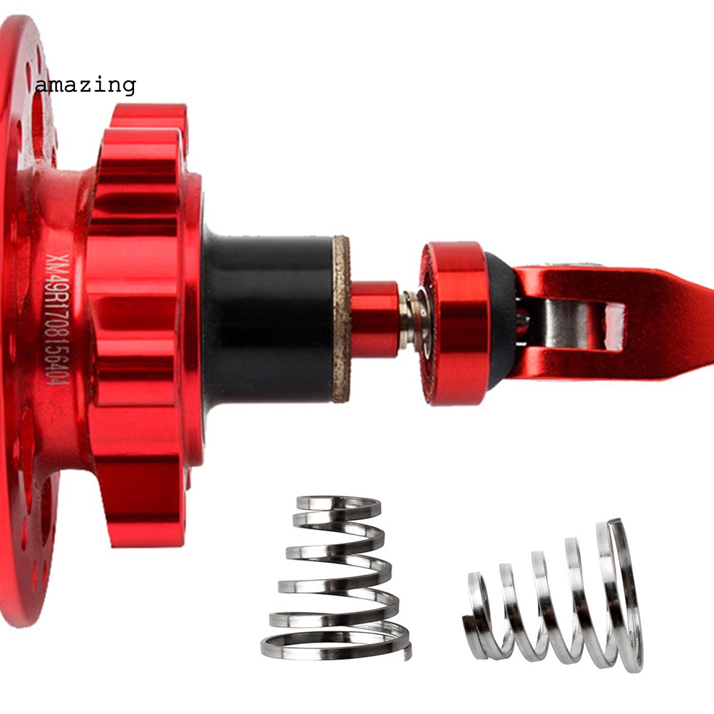 Set 4 Lò Xo Bằng Thép Không Gỉ Tháo Lắp Nhanh Cho Xe Đạp Leo Núi