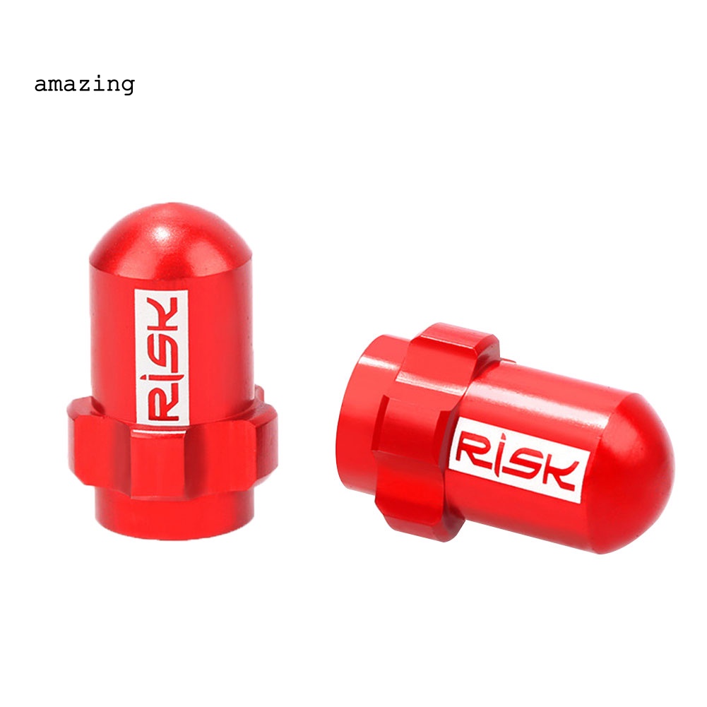 Bộ 2 Nắp Van Xe Đạp Bằng Hợp Kim Nhôm