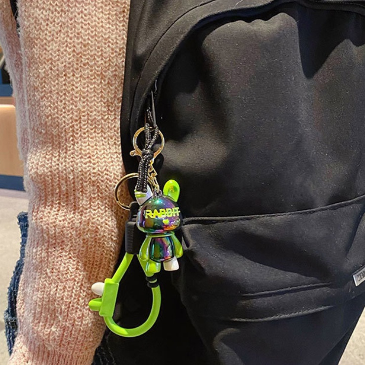 Hoạt Hình Móc Khóa Hình Thỏ Hoạt Họa Đáng Yêu