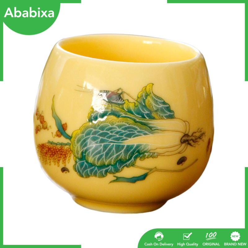 Cốc Uống Trà / Cà Phê Bằng Sứ Handmade Chống Rò Rỉ Kiểu Cổ Điển Tiện Dụng Cho Gia Đình / Văn Phòng