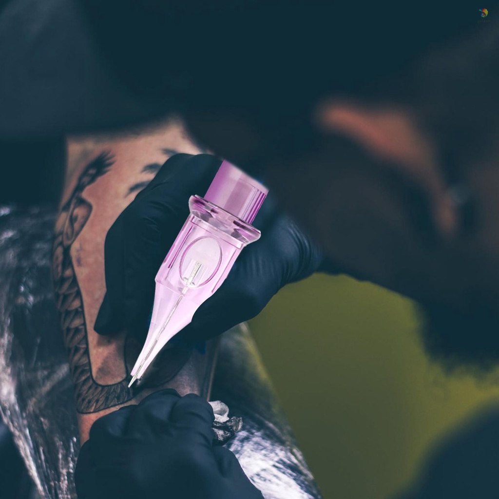 Bộ 10 Kim Xăm 3RL Khử Trùng Cầm Tay Cho Người Mới Bắt Đầu