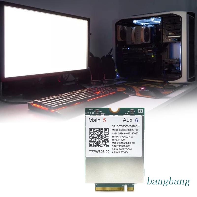 Ăng Ten Thẻ WWAN LT4120 M2 4G Cho HP-Probook / EliteBook 840 850 820 745 G3