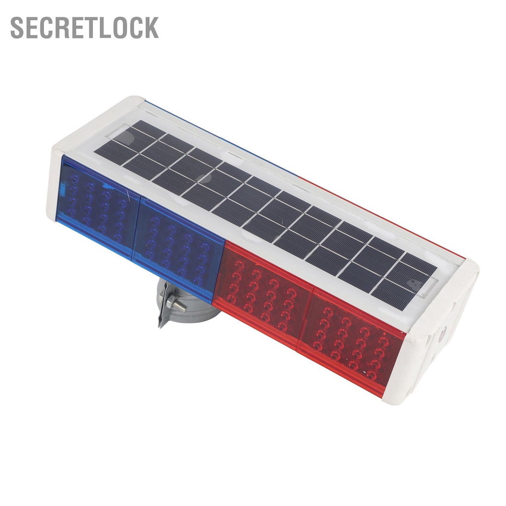 Đèn LED nhấp nháy năng lượng mặt trời cảnh báo màu xanh đỏ cho an toàn giao thông tín hiệu xây dựng