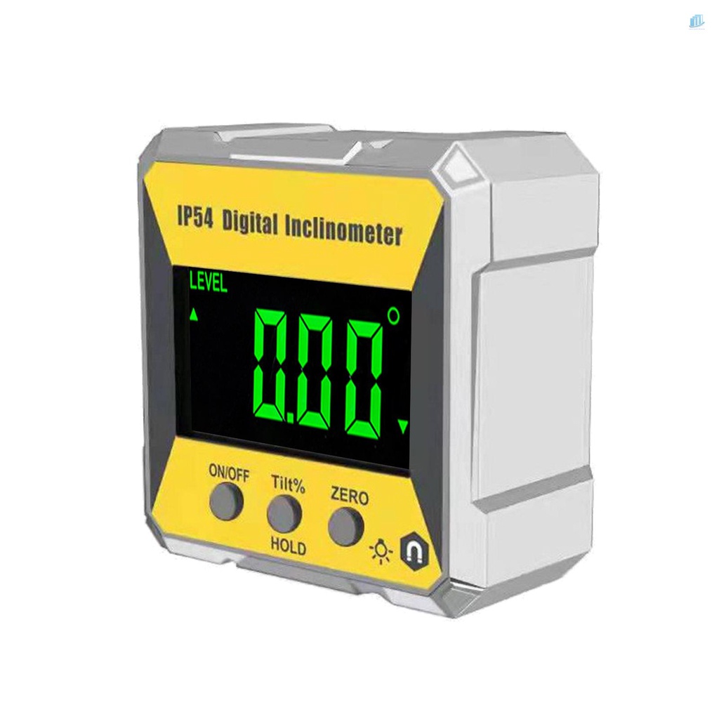 Đồng Hồ Đo Tốc Độ Kỹ Thuật Số LCD Từ Tính 0.22Mwvn 4X90 Độ (s2mwvn)° Hộp Mức Độ Chính Xác IP54 Cho Máy Cắt Gỗ Tự Động