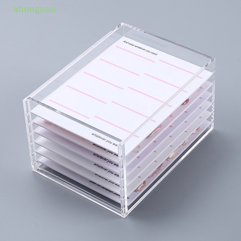 Giá Đỡ Trưng Bày Móng Tay Giả 5 Ngăn Tiện Lợi