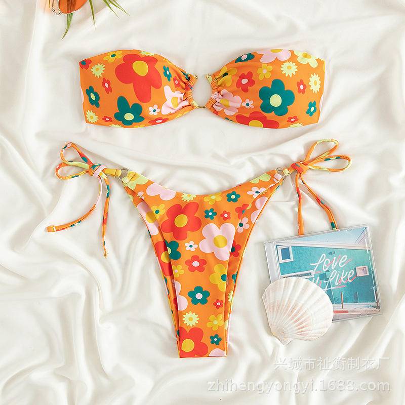 Bộ Đồ Bơi bikini Phong Cách Âu Mỹ Mùa Hè Mới 2023