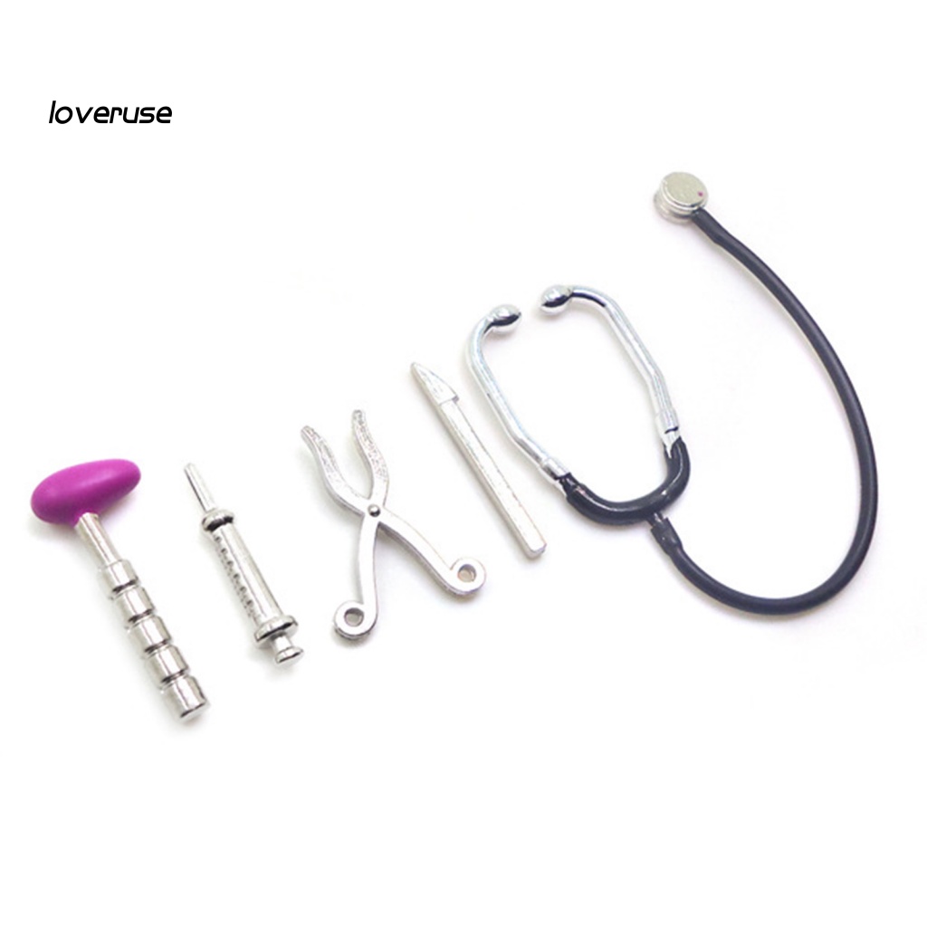 Set 5 Dụng Cụ Mô Hình Kính Vạn Hoa Mini Tỉ Lệ 1 / 12 Trang Trí Nhà Búp Bê