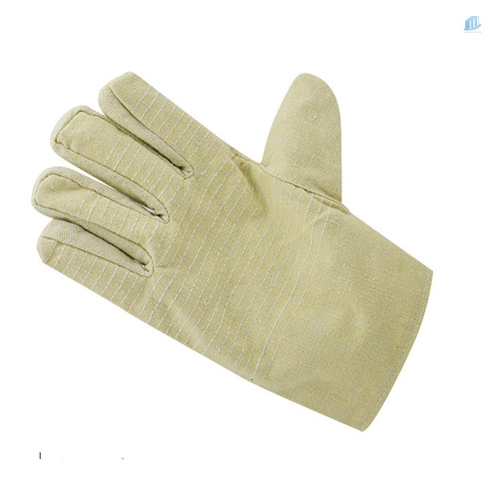 Găng Tay Bảo Hộ Bằng Vải Canvas Hai Lớp Dày Dặn Chống Trượt Chống Mài Mòn