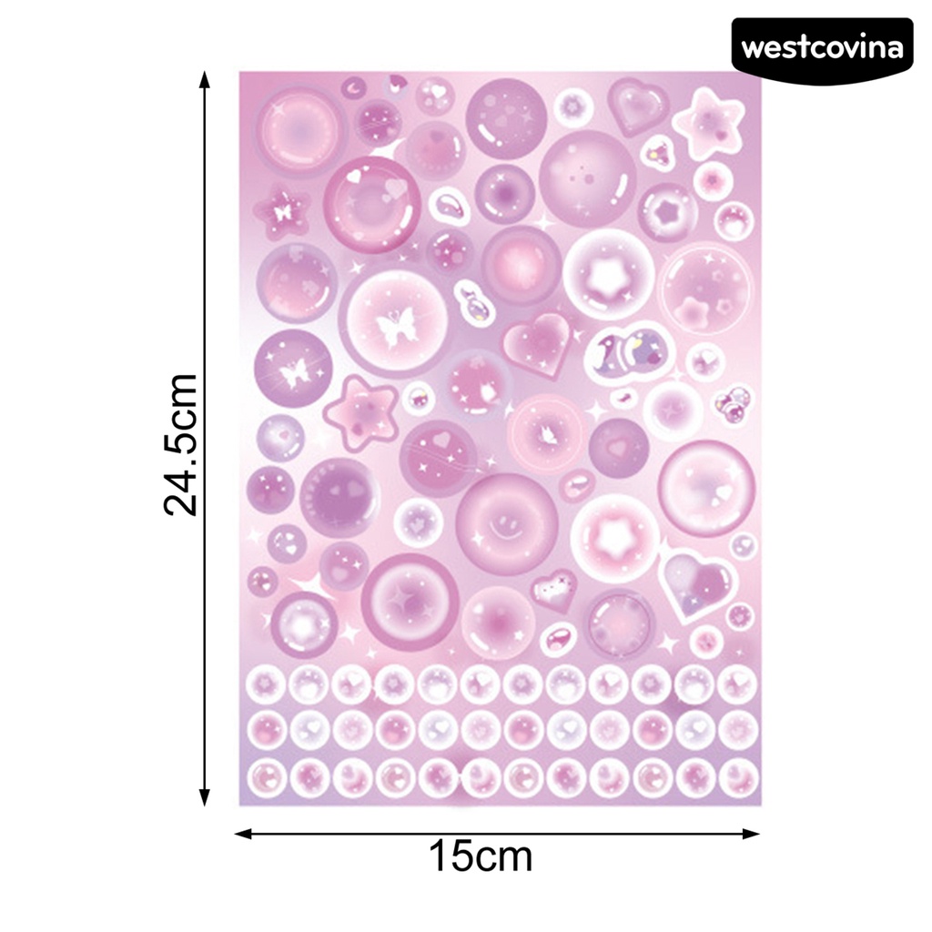 [COD]♪Bộ 2 Tấm Sticker Dán Chống Thấm Nước Họa Tiết Graffiti Độc Đáo Trang Trí Nhà Cửa DIY