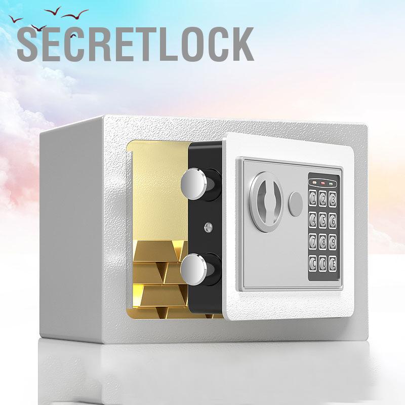 Két Sắt Mini Khóa Điện Tử thép hợp kim chống cháy trộm cho văn phòng tại nhà Khách sạn