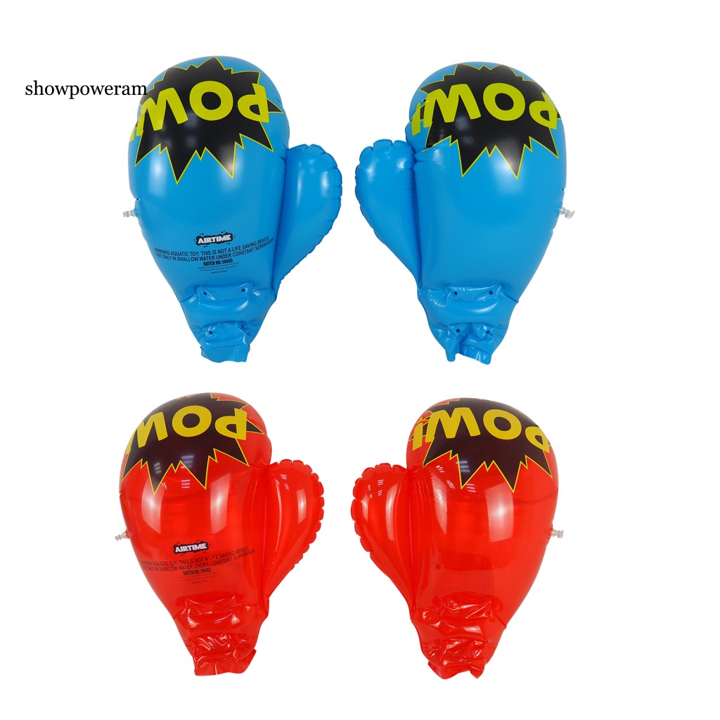 1 Đôi Găng Tay Bơm Hơi Bằng PVC Dày Dặn Dùng Đục Lỗ Trong Nhà Cho Bé