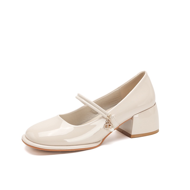 Giày Cao Gót Nữ Màu Đen Phong Cách Hàn Quốc