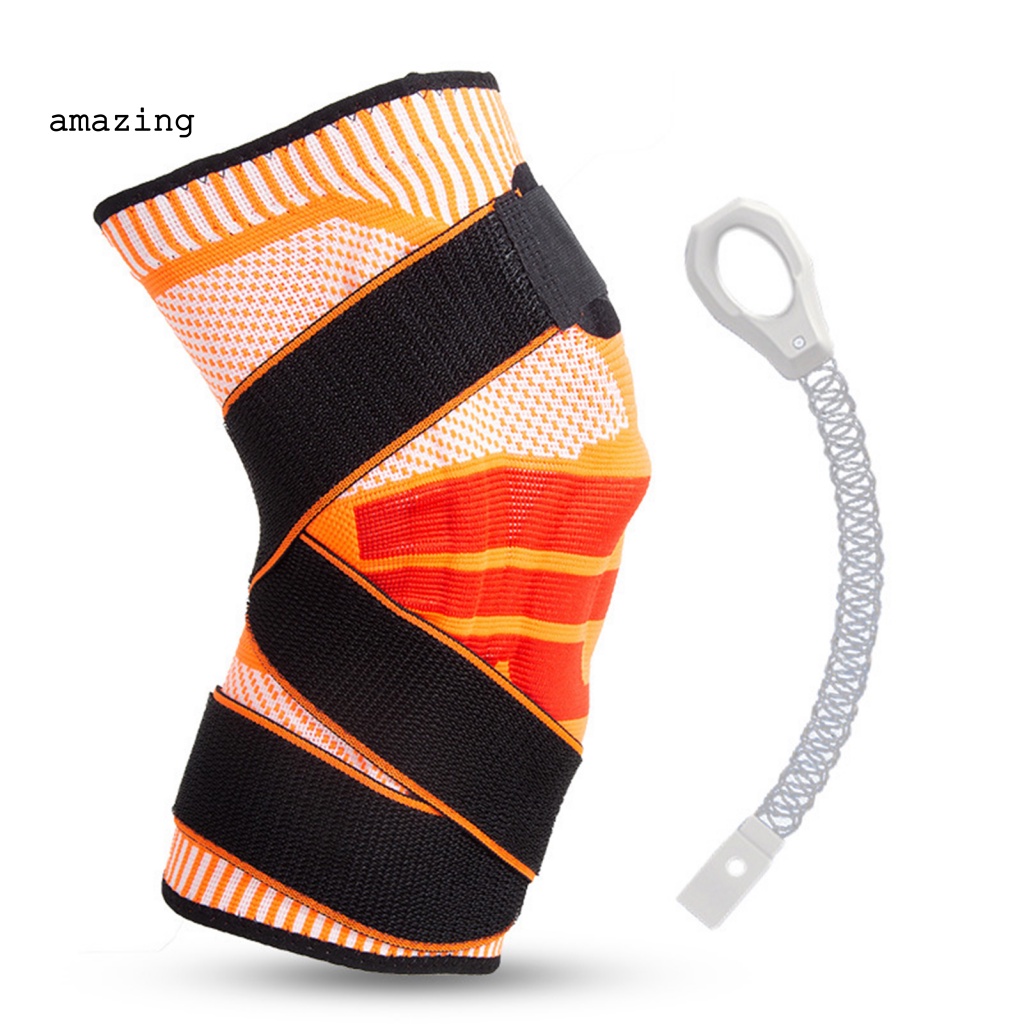 Set 2 Đai Quấn Bảo Vệ Đầu Gối Mềm Mại Chống Ổn Định Khi Hoạt Động Ngoài Trời