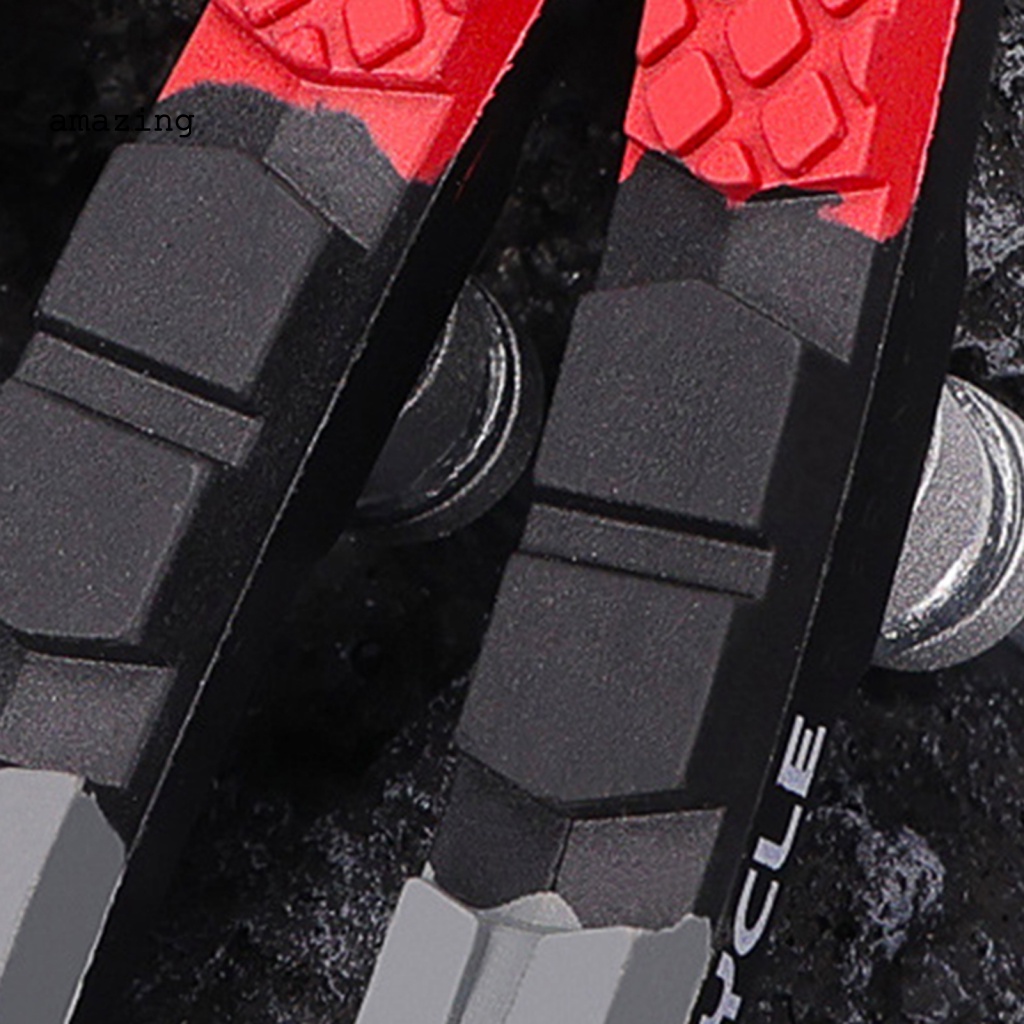 1 Cặp Má Phanh Xe Đạp Hình Chữ V Chống Mòn Dễ Lắp Đặt