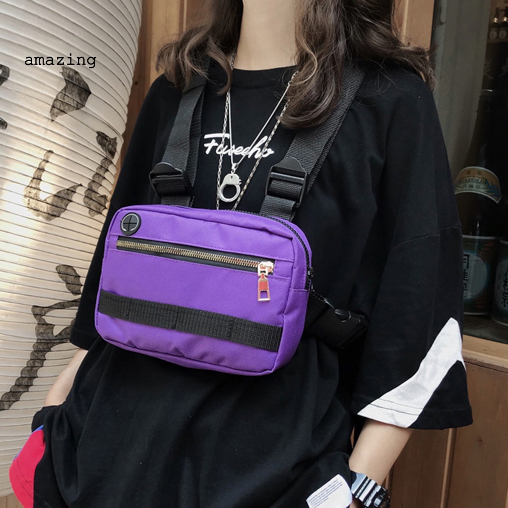 Túi Đeo Chéo Ngực Cỡ Nhỏ Phong Cách Dã Ngoại Thời Trang Cho Nam