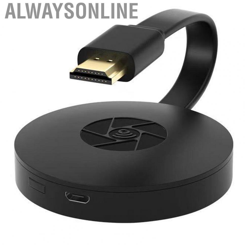 Alwaysonline Mirroring Dongle Receiver  Stable AM8268 Processor Display Adapter Portable HD Output for Car Screens