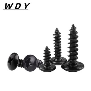  Đầu phẳng lớn bằng sắt đen tự khai thác móng tay đầu tròn đầu ô điện tử vít gỗ
