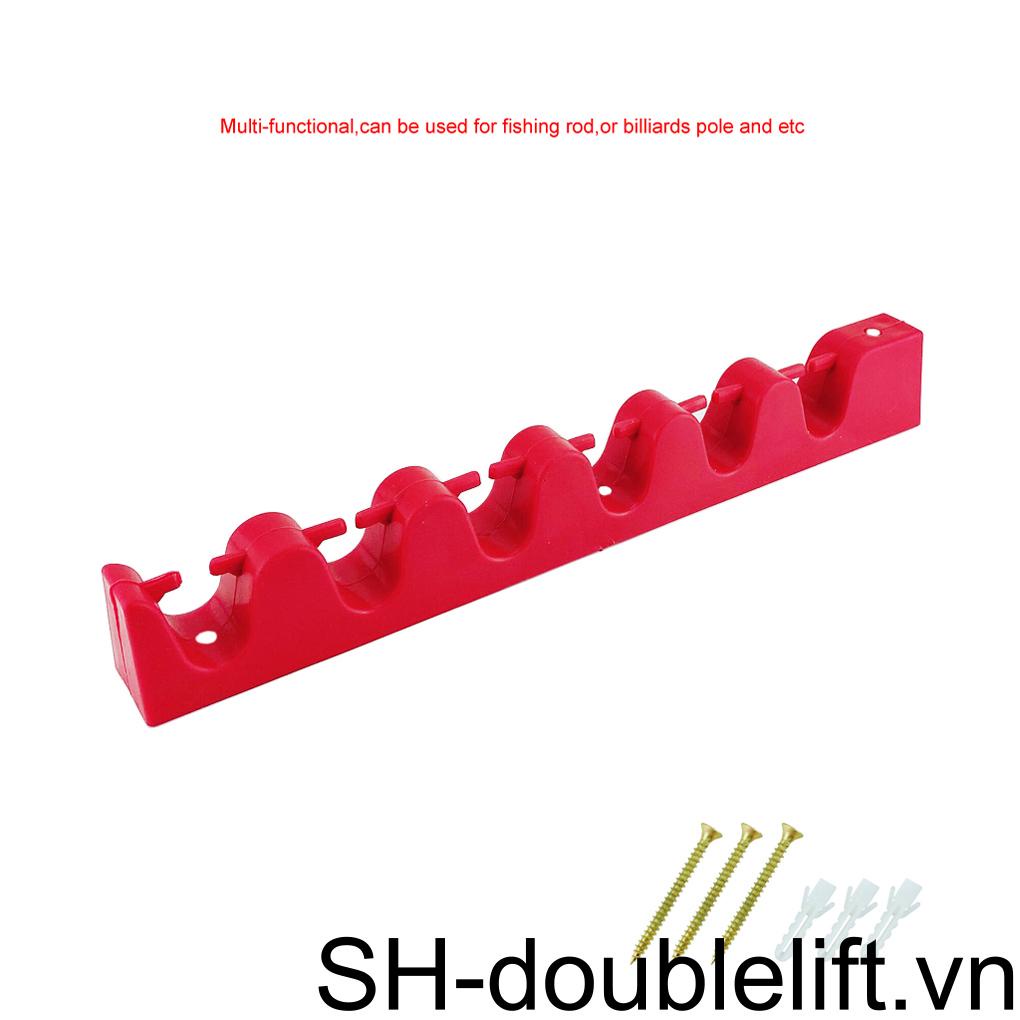 Giá Đỡ Cần Câu Cá 6 Kẹp Bằng Cao Su Tiện Dụng