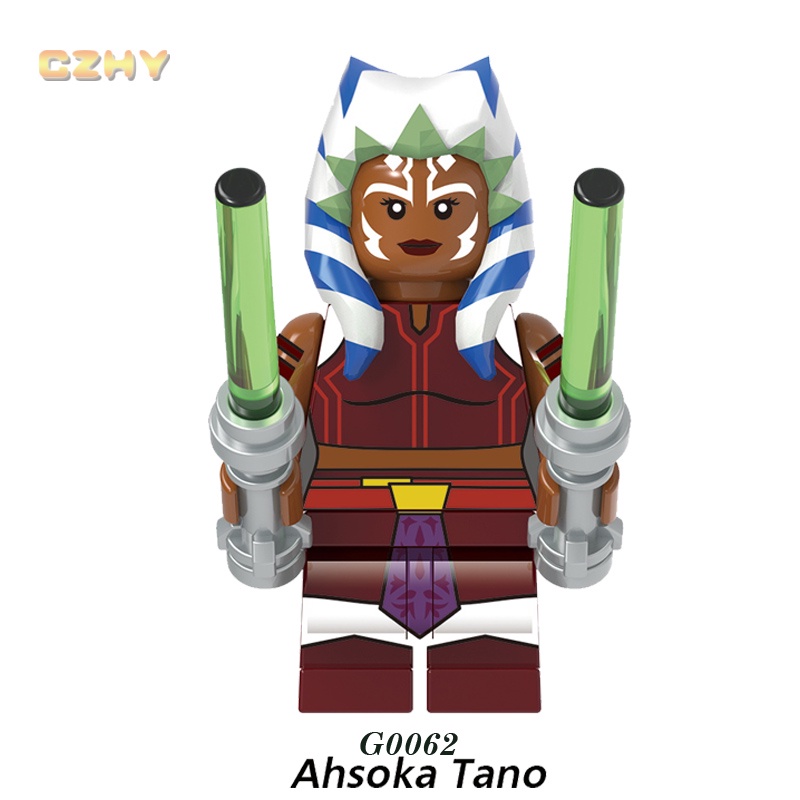 Mới Mô Hình Đồ Chơi Nhân Vật Anakin Qui-Gon Jinn Jei Temple Guard Mace Windu Ahsoka Dooku Ella Secura