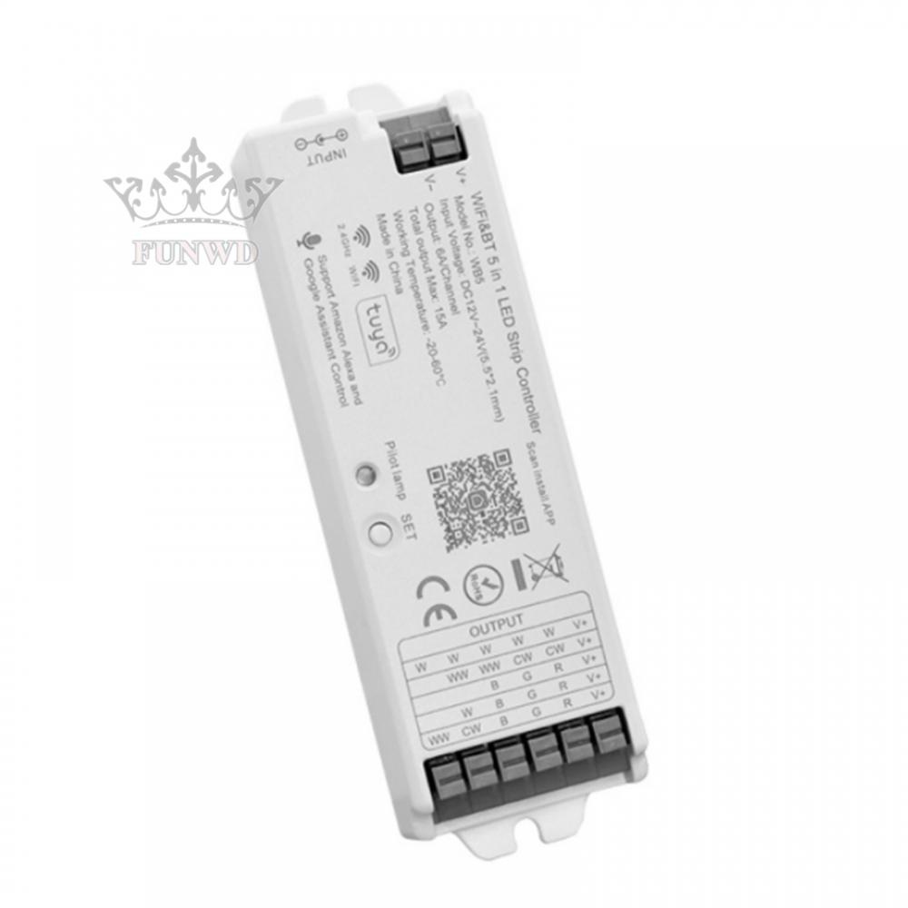 Bộ Điều Khiển Thanh Đèn 20~60°C Đèn Led Trang Trí Nhà Ở 122 * 38 * 22mm 15A