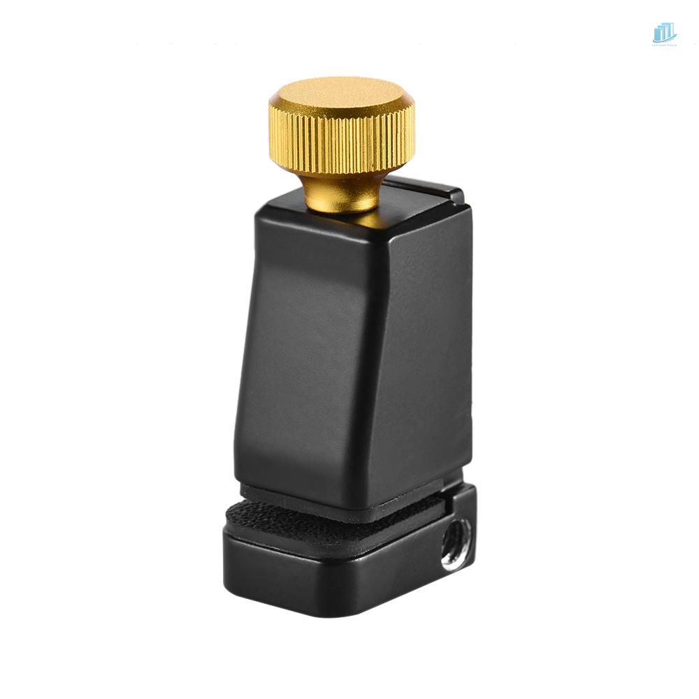 Bộ Chuyển Đổi Gậy Ba Chân Mini LC-12 Điều Chỉnh Được Bằng Kim Loại Với 3 Lỗ Vít 1 / 4 &quot;Cho iPhone Samsung Huawei Xiaomi